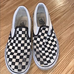Vans slip on sneakers